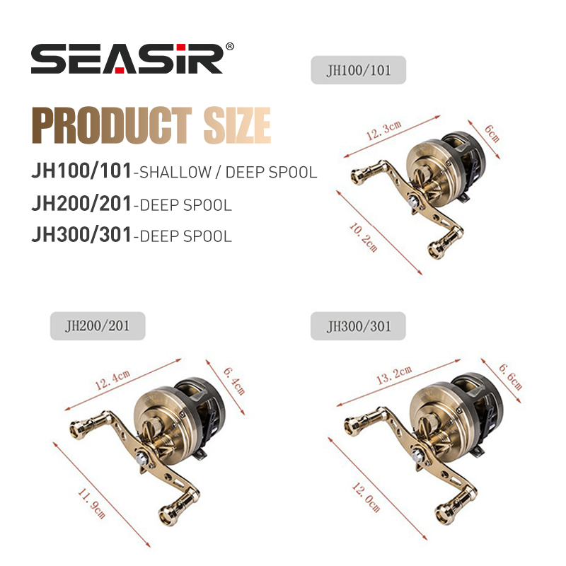 SEASIR JH All METAL Drum Baitc – Abu Garcia Reel Max Bewertung und Preis