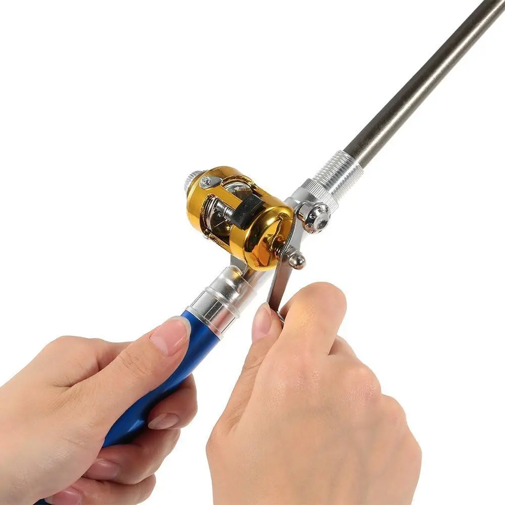 Taschen-Eis-Angelrute- und Rol – Fishing Line Spool Bewertung und Preis
