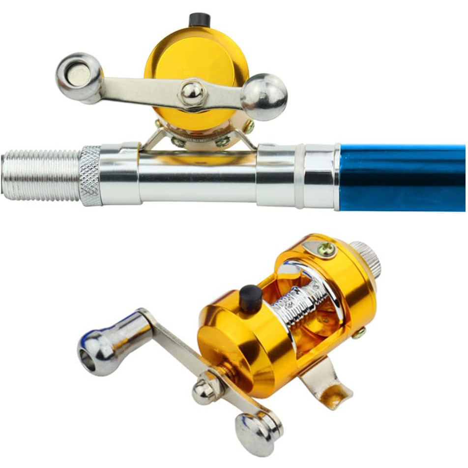 Taschen-Eis-Angelrute- und Rol – Fishing Line Spool Bewertung und Preis