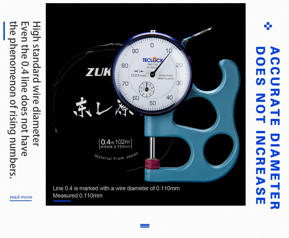 ZUKIBO Toray 102M Nylon Angels – Copolymer Line Bewertung und Preis