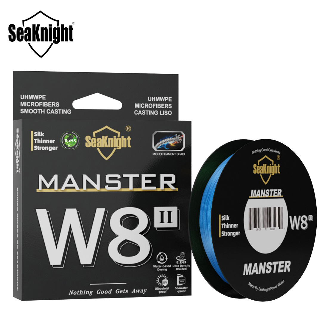 SeaKnight Brand W8 II 300M PE  – Ice Fishing Line Bewertung und Preis